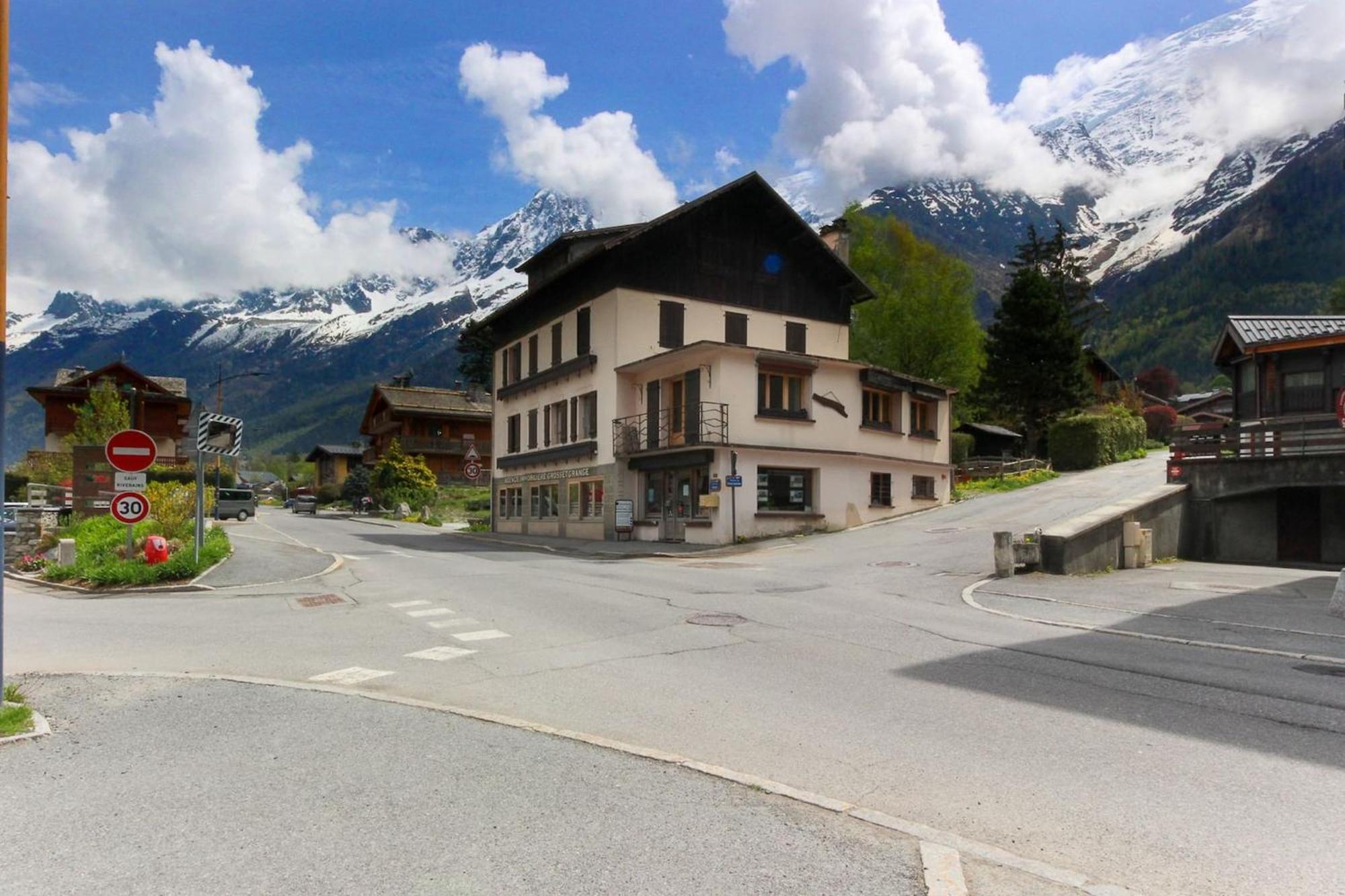 Les Dryades - Renove - Balcon Avec Vue Mt Blanc Les Houches Esterno foto